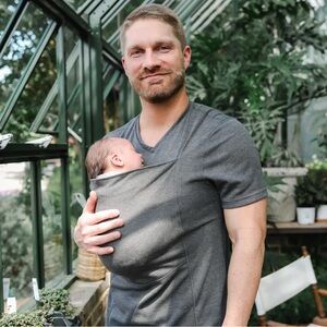 Lalabu dad shirt grey carrier XL